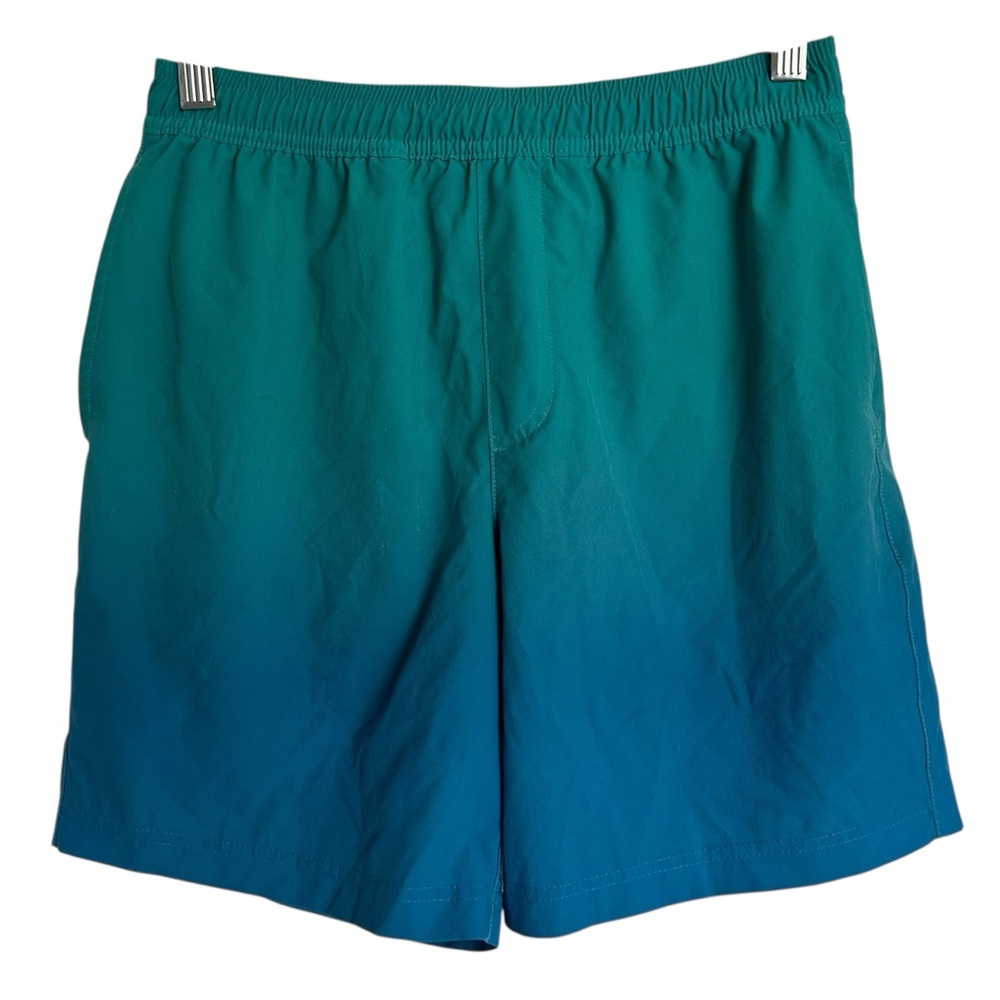 Chubbies Men’s Ombré 7” Classic Hybrid Shorts Lined Dog Print Size Small